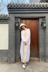SWAYING/KNIT seamless mohair long suit SW211SZ33